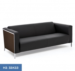 VISPO MARONE 3 DAKOTA black Диван 3 места