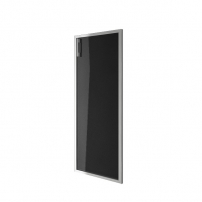 YALTA LT-S5R Пр  black Дверь стекло в раме