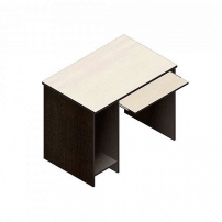 Р.СК-10 Венге/Дуб молочный Стол компьютерный