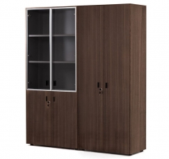 ENZO 109 726 ECL 01 Эвкалипт Черный Шкаф комбинированный со шкафом для бумаг
