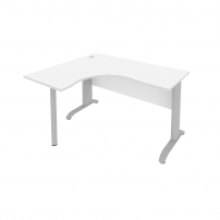 Riva ПЛ.СА-3 Л Белый Стол криволинейный левый