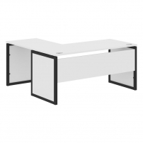 XTEN-QP XQPCT 1615 R Белый Антрацит Стол письменный угловой правый