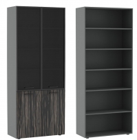 DALI DLI37250021 Эбен Антрацит Шкаф для бумаг