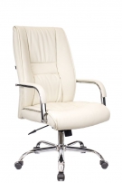 Everprof Kent TM Экокожа Кремовый Кресло для руководителя