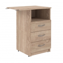 SC-3D.2 R (Дуб сонома светлый) Тумба приставная правая