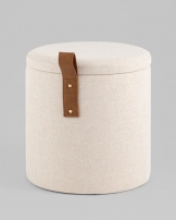 Эркки XS белый Пуф с ящиком