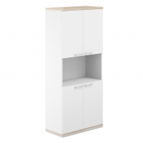 AG.220.WH.AR.WH.WH AG.220.WH.AR.WH.WH Шкаф 5 ур. 800х400х1833 с нишей