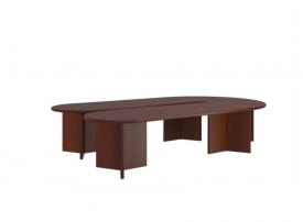 DAVOS 4-03 Темный орех Система столов переговоров