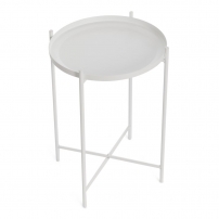 TAVETT / 1 шт. в упаковке металл, 37,6*37,6*52 см, белый TAVETT / 1 шт. в упаковке металл, 37,6*37,6*52 см, белый Столик журнальный