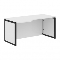 XTEN-QP XQPCET 169H L Белый Антрацит Стол письменный левый