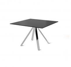 ANCONA 107 802 f.black0720 Черный Хром Стол для переговоров