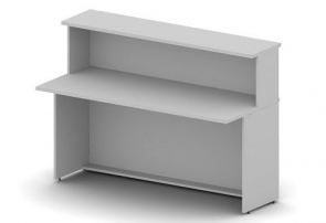Reception Steel 15100 Белый Ресепшен прямой 100
