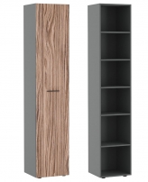 DALI DLI37251023 Орех Антрацит Шкаф для бумаг