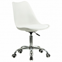BRABIX Eames MG-310 CH экокожа Белый Офисное кресло