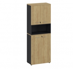 FLEX 221 hinged/open FLEX Шкаф высокий составной