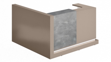 JNO913DX Стойка ресепшн правая Genesis