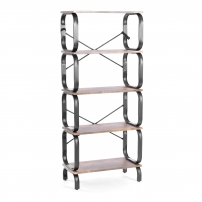 WS-04 60x30x140 см, burnt WS-04 60x30x140 см, burnt Стеллаж