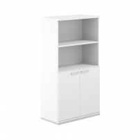 AG.218.WH.WH.WH AG.218.WH.WH.WH Шкаф 4 ур. 800х400х1472 полуоткрытый