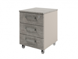 D-91 Бетон Чефалу/Кашемир Тумба подкатная