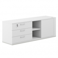 AG.295.WH.WH.WH.L AG.295.WH.WH.WH.L Тумба опорная 1638х450х580, левая