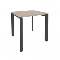 ONIX O.MP-SP-0.7 Дуб Аттик/Антрацит Стол рабочий на П-образном м/к
