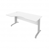 Riva ПЛ.СА-1 Л Белый Стол криволинейный левый