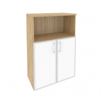 ONIX O.ST-2.2R white Тиквуд Светлый Шкаф средний широкий