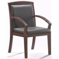 Echair-421 KR 325294 Черное Конференц-кресло