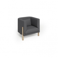 Бенто BNT-01 W-38/Массив Дуба 910*820*850 Кресло