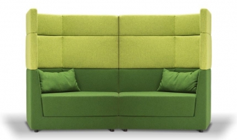 Элемент 03 Фисташковый/Травяной Элемент 03 Фисташковый/Травяной Диван модульный с трехъярусной спинкой
