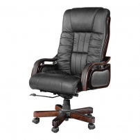 VARYS A VRS316101 Кожа черная Кресло руководителя