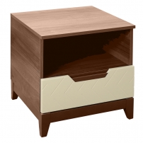 Сканди (ТСП) Бежевый Тумба с полкой в прихожую