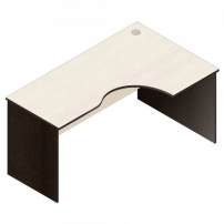 Р.СКУ-16 (правый) Венге/Дуб молочный Стол компьютерный угловой