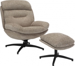 Everprof Kiwi Ткань Бежевый Кресло-реклайнер