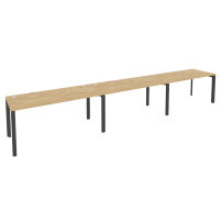 ONIX O.MP-RS-3.4.7 Тиквуд Светлый/Антрацит Рабочая станция на П-образном м/к