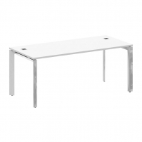 ONIX DIRECT LUX M-O.MP-SRR-5.8 Белый бриллиант Стол рабочий руководителя на П-образном м/к