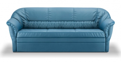 Премьер 3 Голубой (кожа) Премьер 3 Голубой (кожа) Диван трехместный