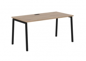 EDIS ELST 1580 Дуб Денвер светлый Черный Стол письменный