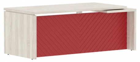 Torr LUX TLCT 209 L Сосна Эдмонд Красный Torr LUX TLCT 209 L Сосна Эдмонд Красный Стол руководителя левый