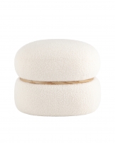 Полли L Тедди белый Пуф