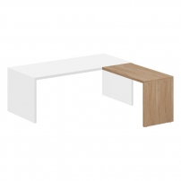 Oliver OL-060-20-06.GN Гикори натуральный Стол приставной боковой