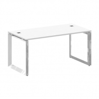ONIX DIRECT LUX M-O.MO-SRR-4.8 Белый бриллиант Стол рабочий руководителя на О-образном м/к
