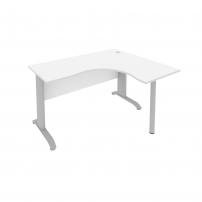Riva ПЛ.СА-3 Пр Белый Стол криволинейный правый