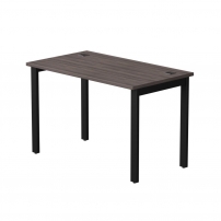 Everprof EVO 254S006 Дуб Пасадена Черный Everprof EVO 254S006 Дуб Пасадена Черный Стол прямой на металлокаркасе, опоры 90 гр