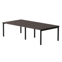 Everprof EVO 254S015 (2360) Дуб Пасадена Черный Everprof EVO 254S015 (2360) Дуб Пасадена Черный Бенч-система на 4 места на металлокаркасе, опоры 45 гр