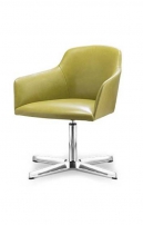 Лайт D80 K Горчичное Кресло на крестовине