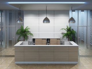 Стойка ресепшн Steel